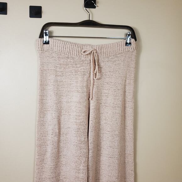 SNDYS Hendrix Knit Lounge Pants in Sand Size M - Picture 4 of 8